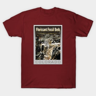 Florissant Fossil Beds Stamp T-Shirt